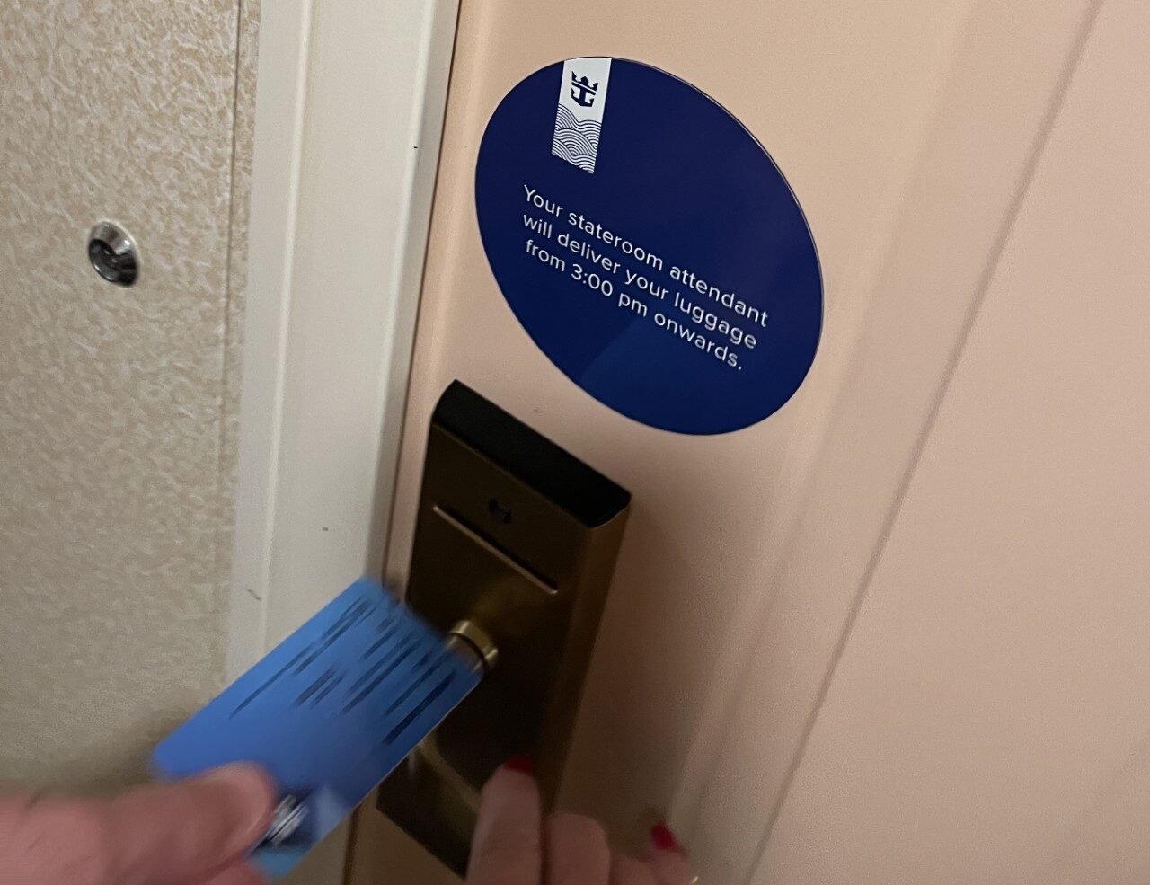 What do to when you get on the ship?